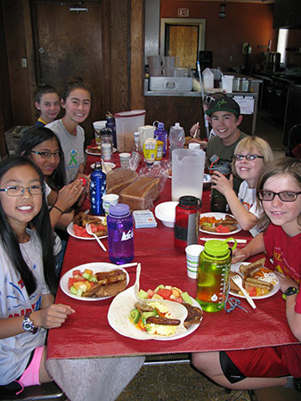 Food at Camp